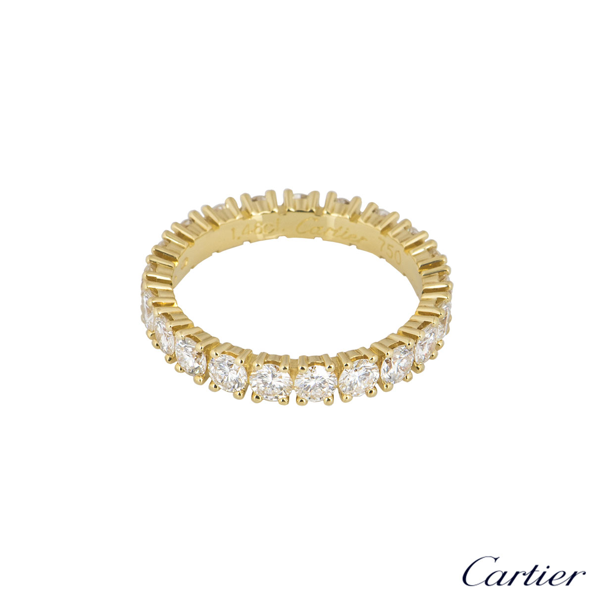 Cartier Yellow Gold Diamond Etincelle De Cartier Ring | Rich Diamonds